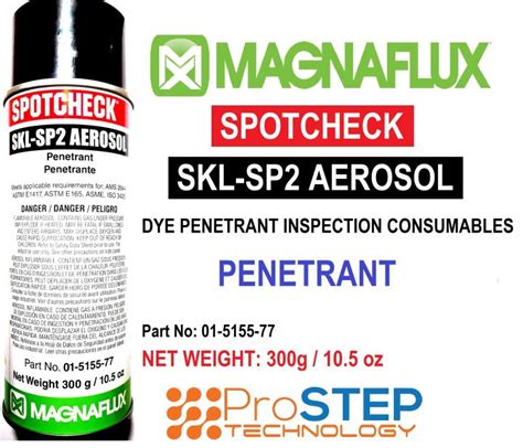 Original Magnaflux Spotcheck Skl Sp Aerosol Penetrant Ndt Dye