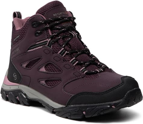 Buty Trekkingowe Regatta Lady Holcombe Iep Mid Rwf Dark Burgundy