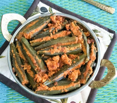 Bharli Bhendi Recipe Stuffed Bhindi By Archanas Kitchen