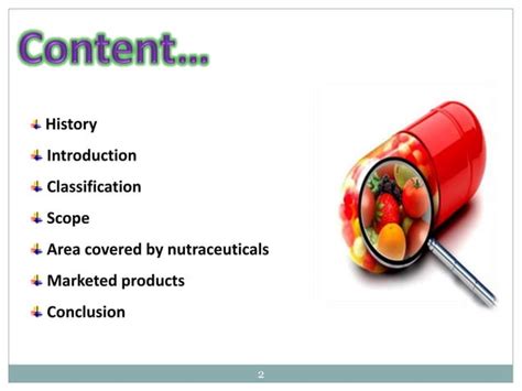 Nutraceutical Ppt Ppt