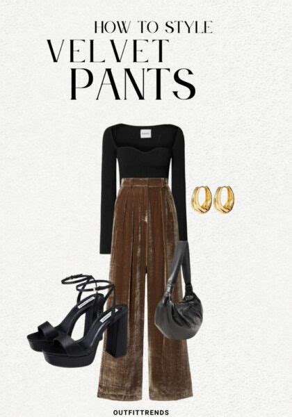 What to Wear with Velvet Pants? 25 Outfit Ideas