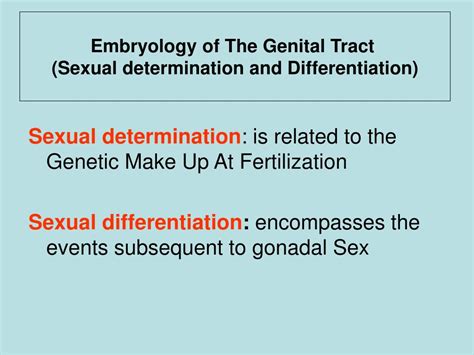 Ppt Normal And Abnormal Embryology Of The Female Genital Tract Powerpoint Presentation Id