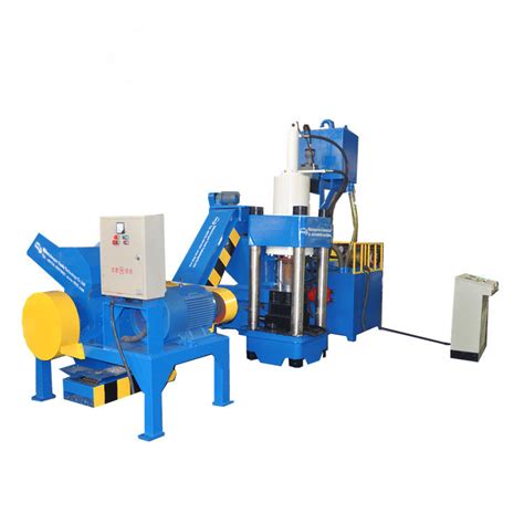 400t Vertical Hydraulic Scrap Metal Chips Briquette Press China Chips