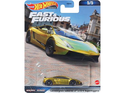 Hot Wheels Premium Fast Furious Carro Mattel HNW Juguetilandia