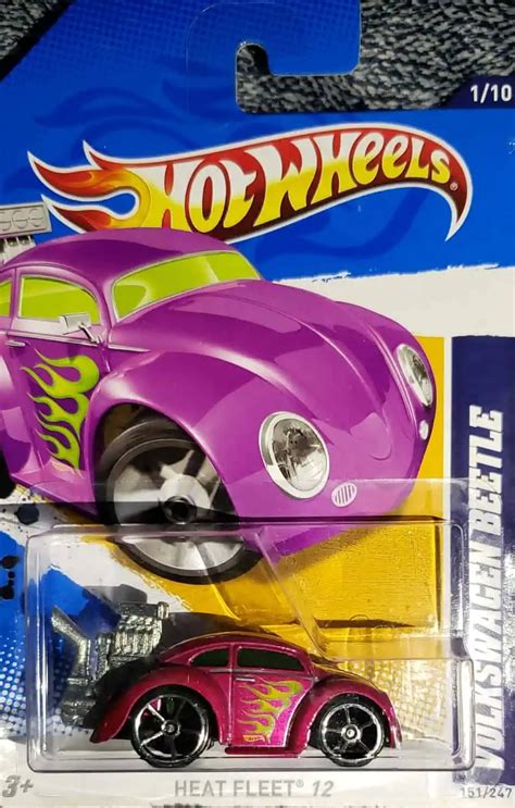 Hot Wheels Heat Fleet Volkswagen Beetle Fusca Universo Hot Wheels