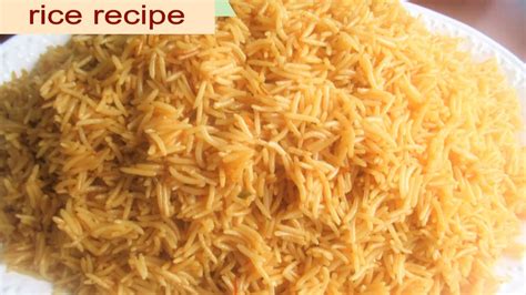 Rice Recipe Afghani Plain And Simple Rice Recipe Chalaw Afghani