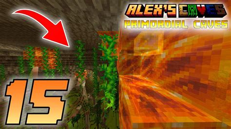 Encuentro Las Primordial Caves En Minecraft Survival 1201 Con El Mod Alexs Caves Episodio