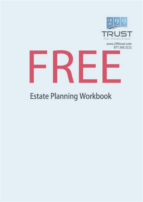 Free Estate Planning Workbook Your Guide To Secure Legacy