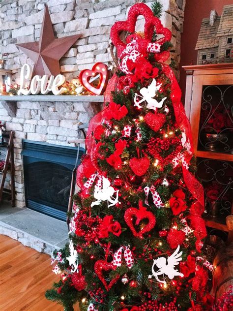 24 Bright And Romantic Valentines Day Trees Shelterness