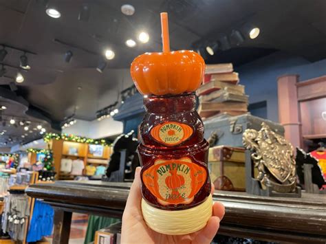 Pumpkin Juice Bottle Souvenir Sipper Now Available At Universal Studios