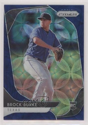 2020 Panini Prizm Tier II Navy Blue Kaleidoscope 35 Brock Burke 195