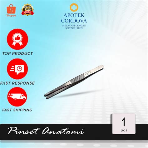 Jual Pinset Anatomi Stainless Cm Pinset Anatomis Pinset Anatomy