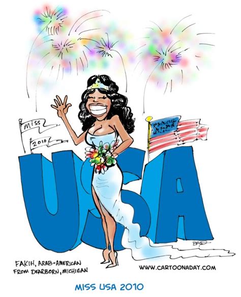 MISS USA 2010 Cartoon