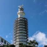 Photos Gibbs Hill Lighthouse Repairs Underway Bernews