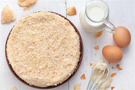Песочный торт Наполеон – простой и вкусный рецепт, как приготовить пошагово