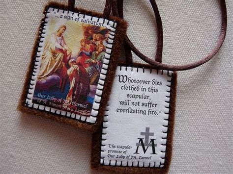 The Brown Scapular Scapular Catholic Images Giving Thanks To God