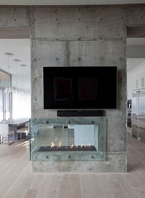 27 Glass Fireplaces To Watch The Fire From All Angles Digsdigs