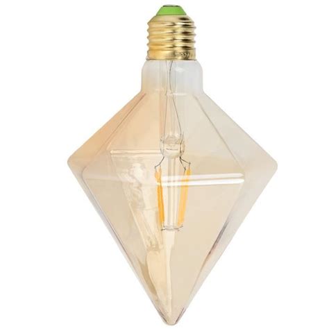 TMISHION Ampoule LED Ampoule à filament LED Style rétro Pyramide Forme