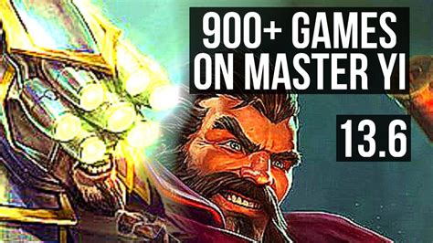 MASTER YI Vs GRAVES JNG Penta 1 9M Mastery 900 Games Legendary