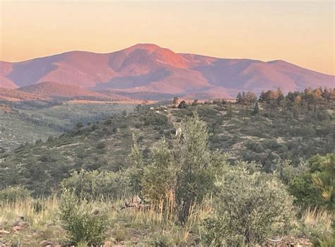 The Sun Rising On Baldy Mountain Cimarron Nm Rpics