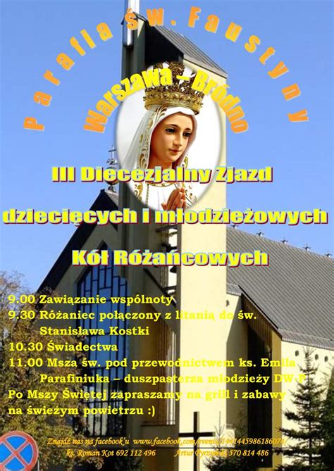 III Zjazd Dziecięcych i Młodzieżowych Kół Różańcowych Diecezji