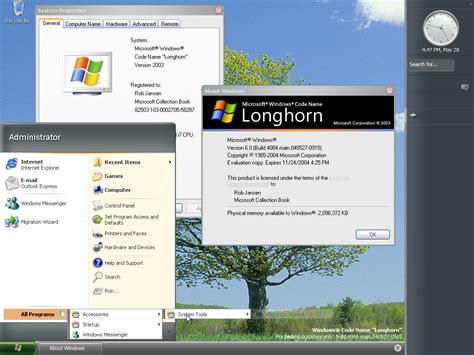 Windows Longhorn 6 0 4084 Main 040527 0915 Betaarchive Wiki