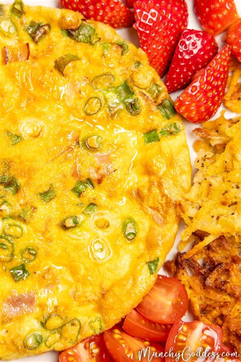 Easy Air Fryer Omelet Video Munchy Goddess