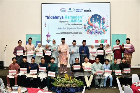 Yayasan Umpsa Punb Dan Maxis Hulur Bantuan Keperluan Memasak Kepada