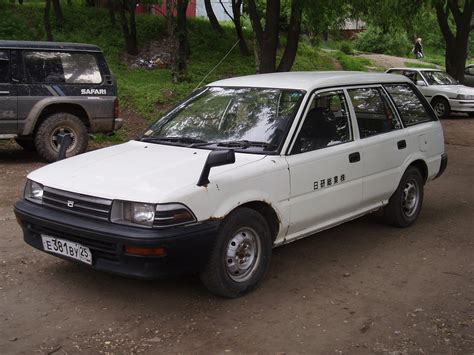 1989 Toyota Corolla Pictures 1300cc Gasoline Ff Manual For Sale