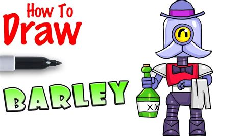 How To Draw Barley Brawl Stars