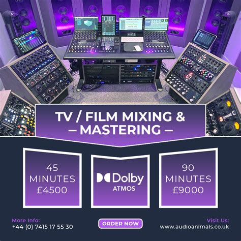 Mastering Services Audio Animals Ltd