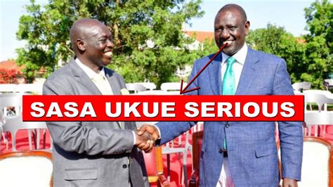 Listen To What President William Ruto Told Dp Gachagua Today After