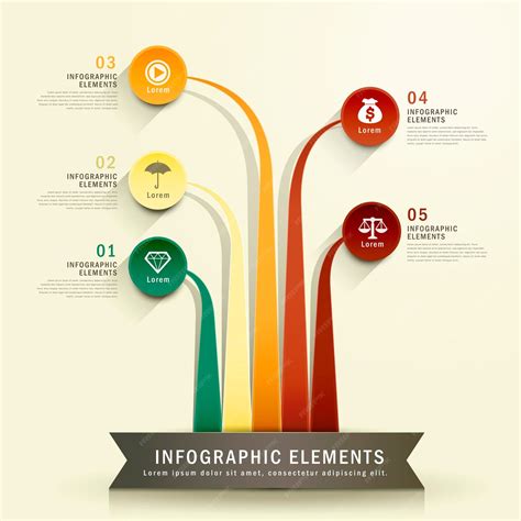 Premium Vector 3d Modern Vector Abstract Bar Chart Infographic Elements