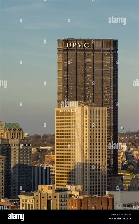 UPMC building downtown Pittsburgh Pennsylvania Stock Photo - Alamy