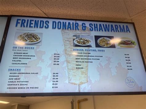 Friends Donair And Shawarma Winnipeg Photos And Restaurant Reviews