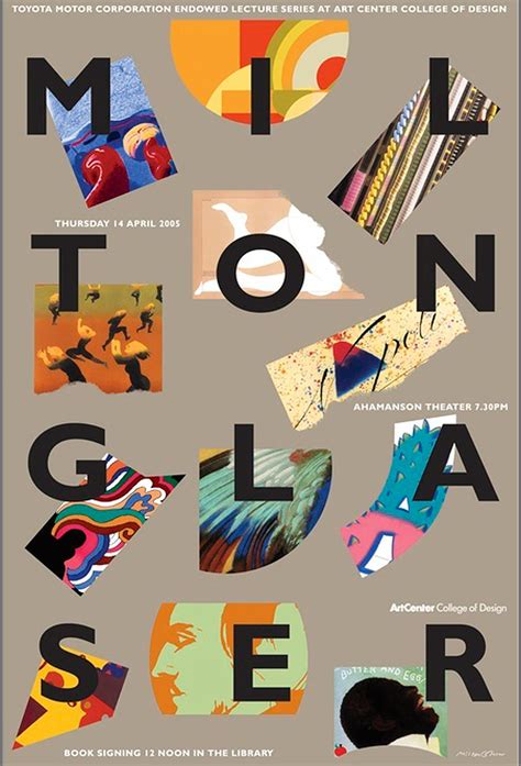 Milton Glaser Talk Poster
