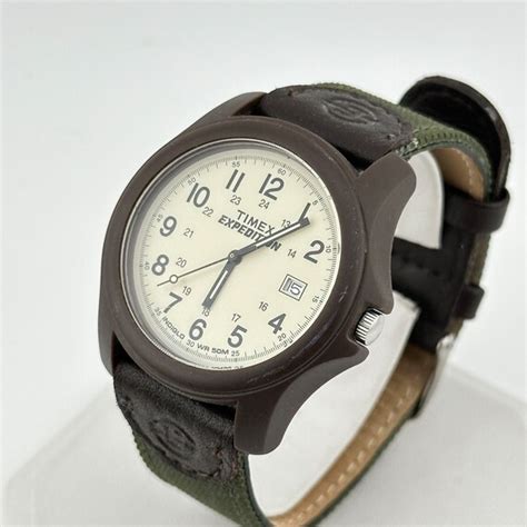 Timex Expedition 37mm Indiglo Mens Stainless Steel Da Gem