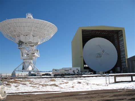 Vla Dish Dipped In The Barn National Radio Astronomy Observatory