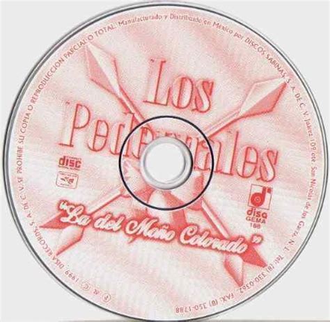 Los Pedernales La Del Mo O Colorado Cd Unica Ed Bfn En