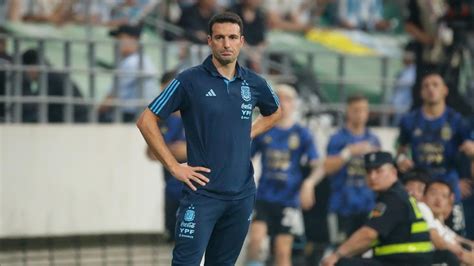 Preocupación Para Lionel Scaloni En La Selección Argentina