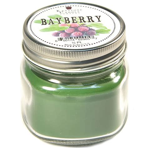 Buy Half Pint Mason Jar Candle Bayberry Online - Bulk Mason Jar Candles