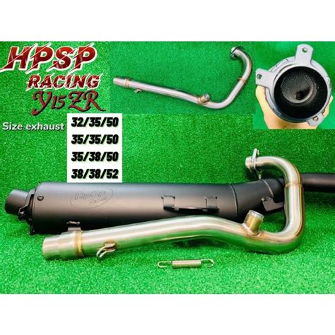 Hpsp Exhaust Racing Standard Cutting Y Zr Lc S S V V Y Y