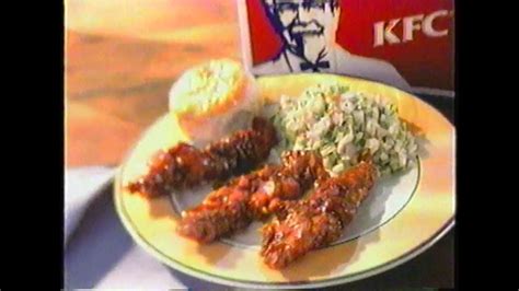 Kentucky Fried Chicken Kfc 2000 New Honey Bbq Strips Commercial