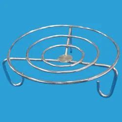 Stainless Steel Round Hot Plate Stand Wholesale Trader From Bhopal
