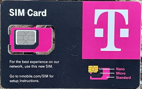 Amazon TMO T Mobile SIM Card R15 5G 4G LTE TMobile Triple Cut Nano