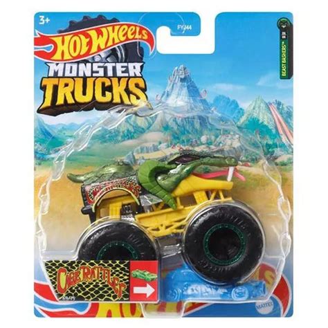 Hot Wheels Monster Trucks Cage Rattler kisautó JátékNet hu