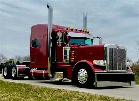 2021 Peterbilt 389 565 2050 18 Speed Ultrashift In Legendary Red Artofit