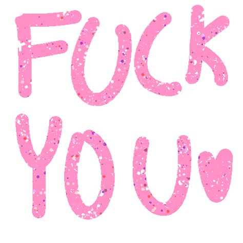 A Glittery Pink Fuck You Emoji For When You Just Really Really Hate Somebody Feel Free To