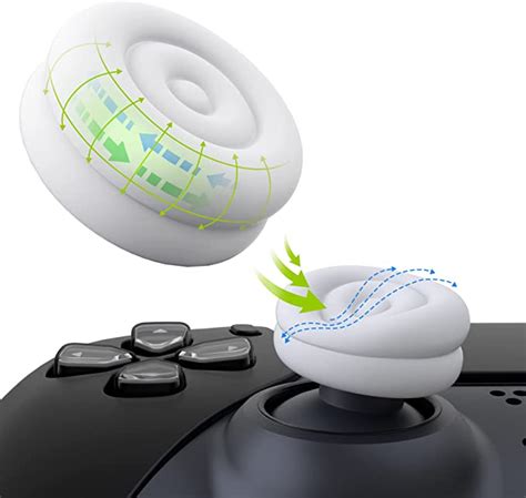 playvital Thumbstick Caps für ps5 Stick Aufsätze für ps4 Kappen für