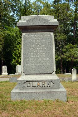 William Napier Clark 1848 1919 Mémorial Find a Grave